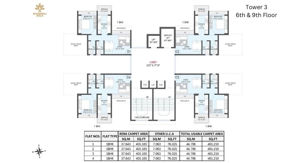 Bhumiraj-Hills-Tower-3-6th-9th-Floor