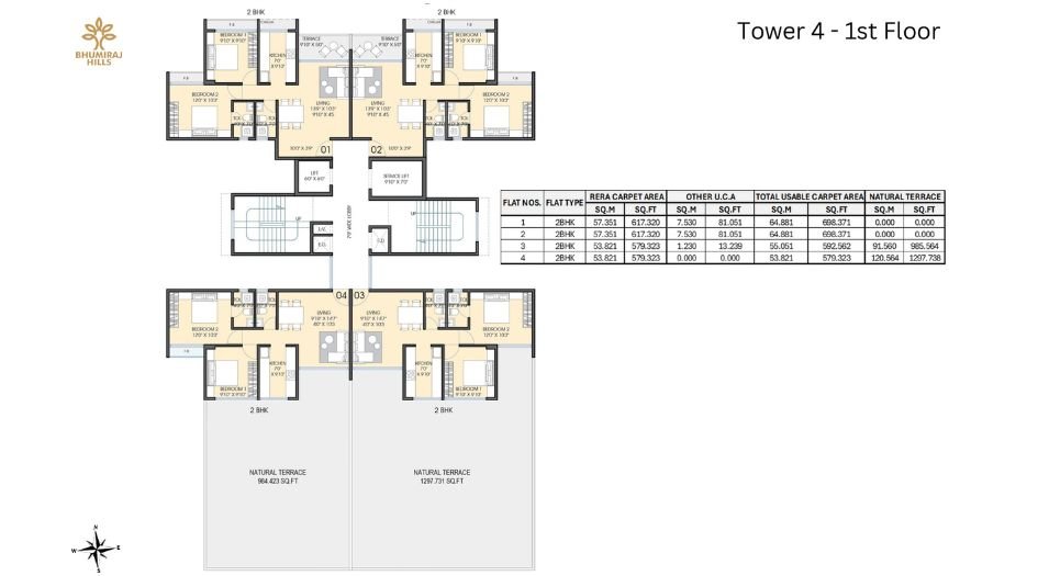 Bhumiraj-Hills-Tower-4-1st-Floor